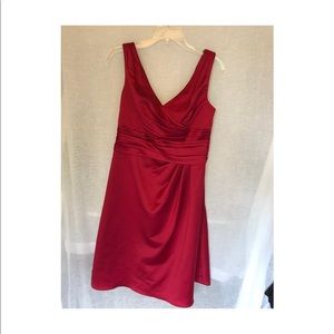 David’s bridal red dress